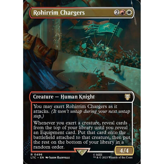 Rohirrim Chargers, rare, 496, Magic the Gathering, Tales of Middle-earth Commander