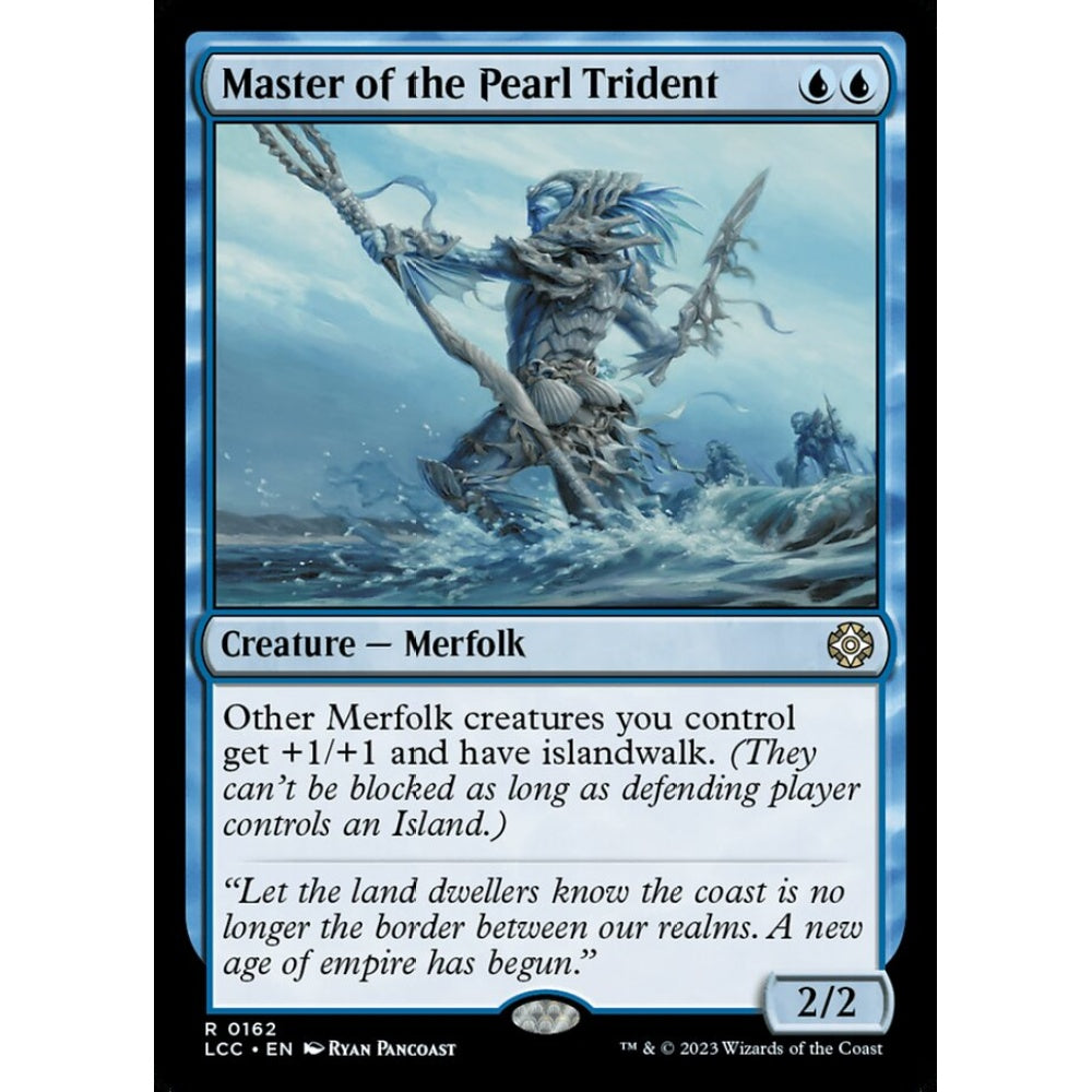 Master of the Pearl Trident rare 162 Magic the Gathering The Lost Caverns of Ixalan Commander