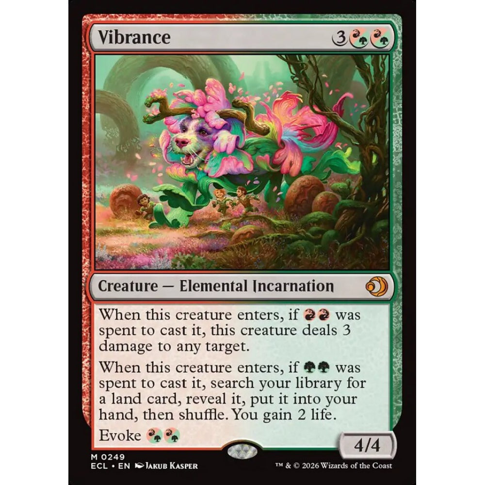 Vibrance mythic 249 Magic the Gathering Lorwyn Eclipsed