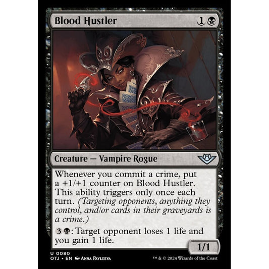 Blood Hustler, 80, uncommon, Magic: The Gathering, Outlaws of Thunder Junction