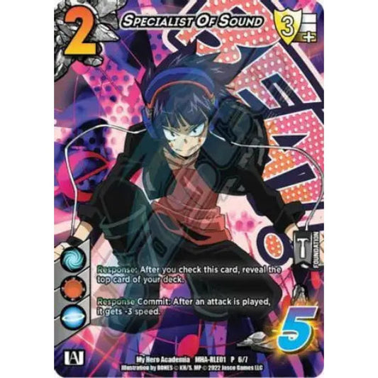Specialist Of Sound, 6/7, P, UniVersus, Promos
