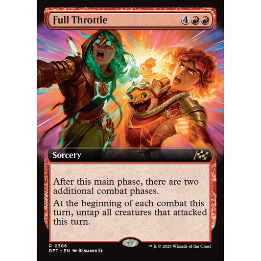 Full Throttle, 386, rare, Magic: The Gathering, Aetherdrift