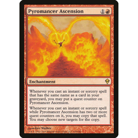 Pyromancer Ascension rare 143 Magic the Gathering Zendikar
