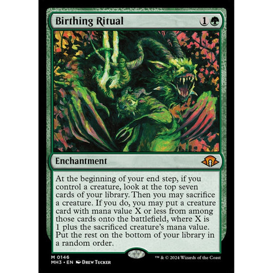 Birthing Ritual, 146, mythic, Magic: The Gathering, Modern Horizons 3