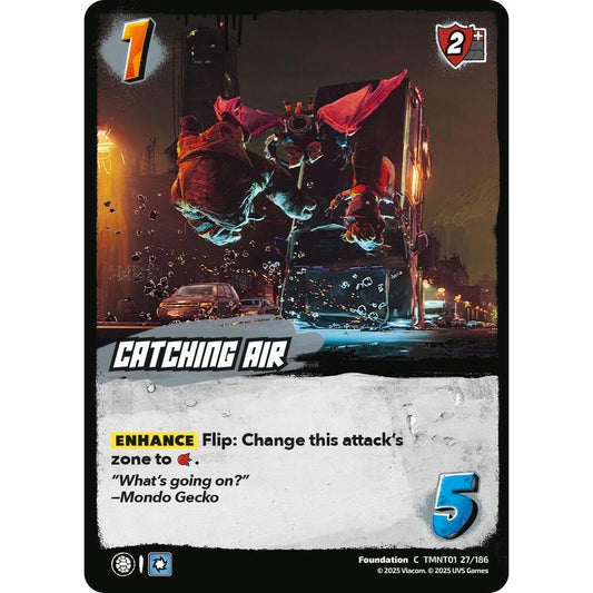 Catching Air 27/186 TMNT01 Universus Teenage Mutant Ninja Turtles Foundation C