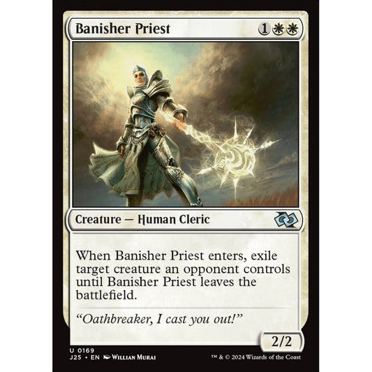 Banisher Priest, 169, uncommon, Magic: The Gathering, Foundations Jumpstart