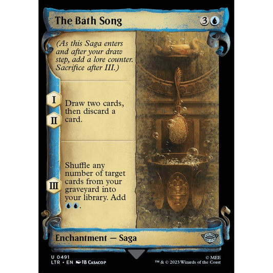 The Bath Song, uncommon, 491, Magic the Gathering, The Lord of the Rings: Tales of Middle-earth