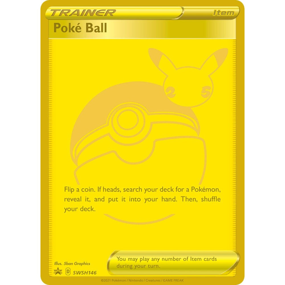 Poké Ball Promo SWSH146 Pokemon Card Game Sword & Shield Promos