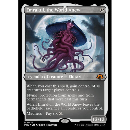 Emrakul, the World Anew, 473, mythic, Magic: The Gathering, Modern Horizons 3
