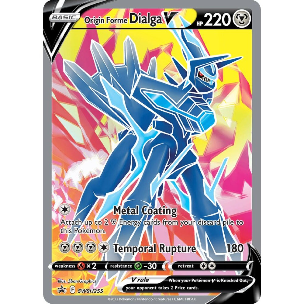 Origin Forme Dialga V Promo SWSH255 Pokemon Card Game Sword & Shield Promos