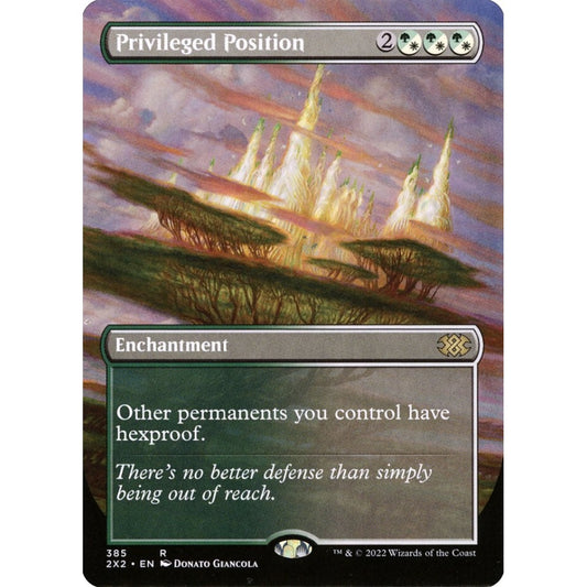 Privileged Position rare 385 Magic the Gathering Double Masters 2022