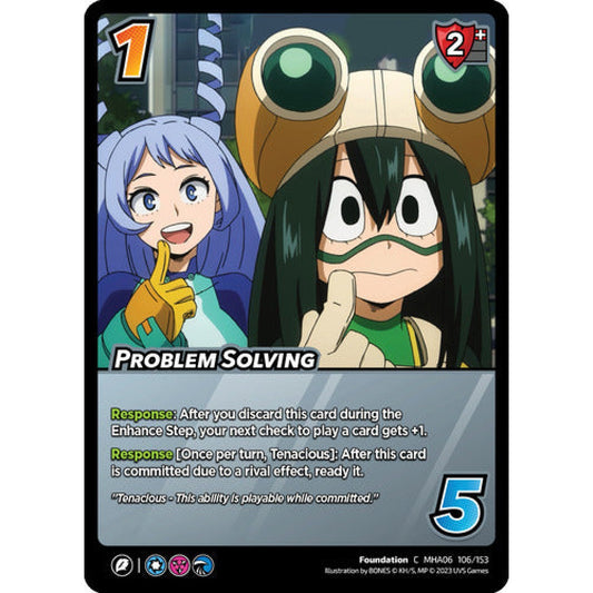Problem Solving, 106/153, C, UniVersus, MHA06 Jet Burn