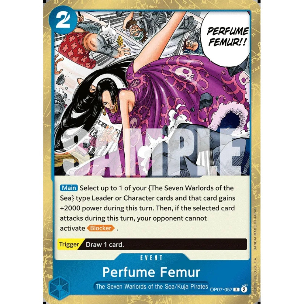 Perfume Femur, OP07-057, Rare, One Piece, 500 Years in the Future