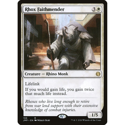 Rhox Faithmender rare 130 Magic the Gathering Jumpstart