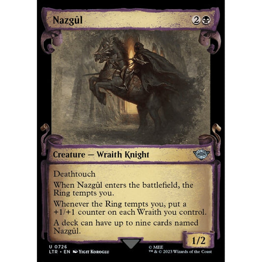 Nazgûl, uncommon, 726, Magic the Gathering, The Lord of the Rings: Tales of Middle-earth