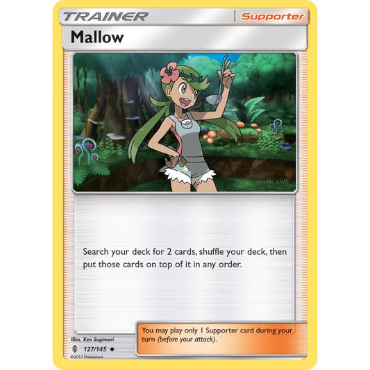Mallow Uncommon 127/145 Pokemon Card Game Guardians Rising