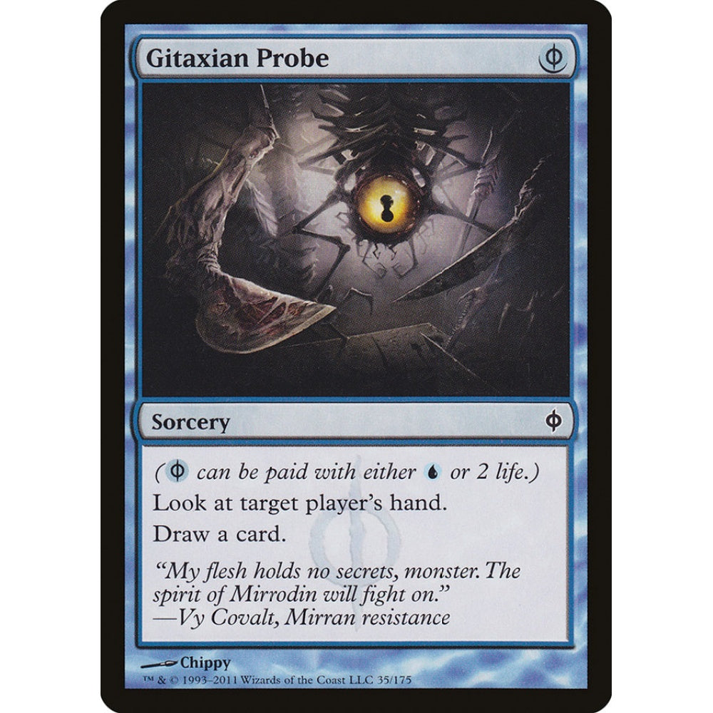 Gitaxian Probe common 35 Magic the Gathering New Phyrexia