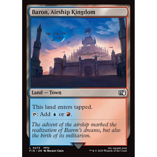 Baron, Airship Kingdom common 273 Magic the Gathering Final Fantasy