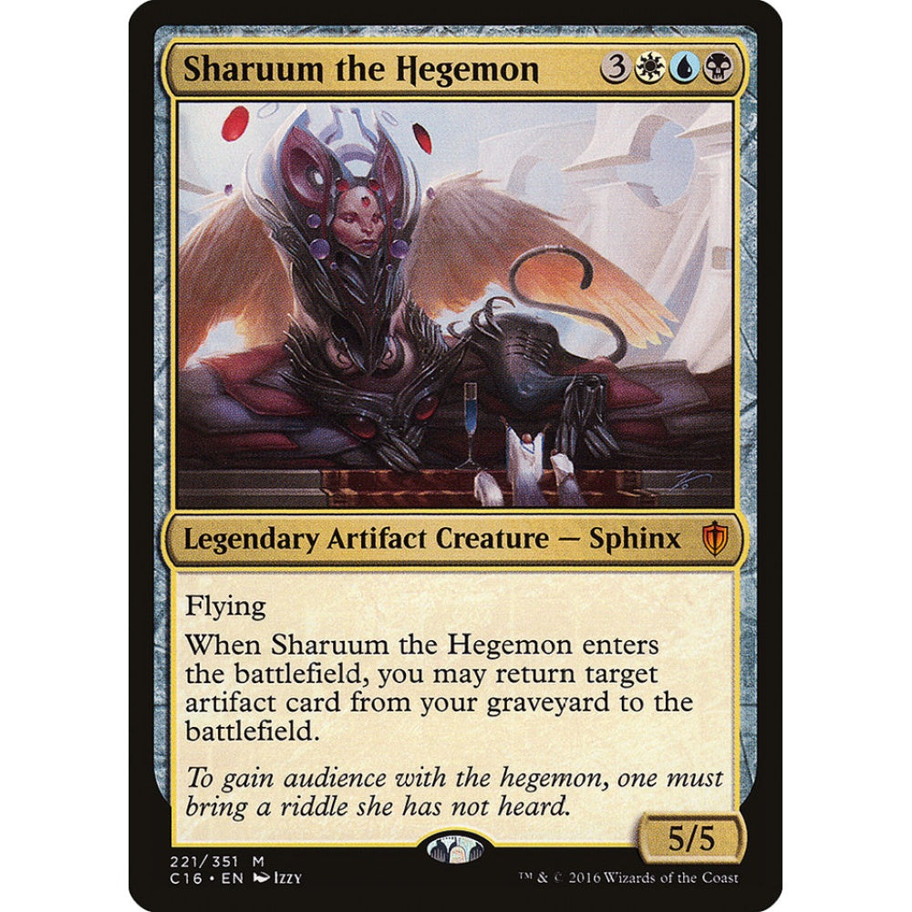 Sharuum the Hegemon mythic 221 Magic the Gathering Commander 2016