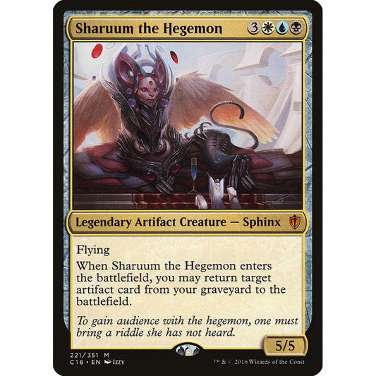 Sharuum the Hegemon mythic 221 Magic the Gathering Commander 2016