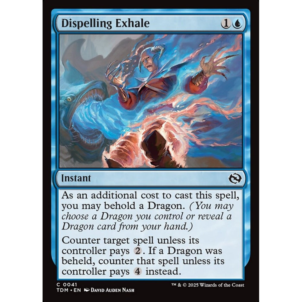 Dispelling Exhale common 41 Magic the Gathering Tarkir: Dragonstorm