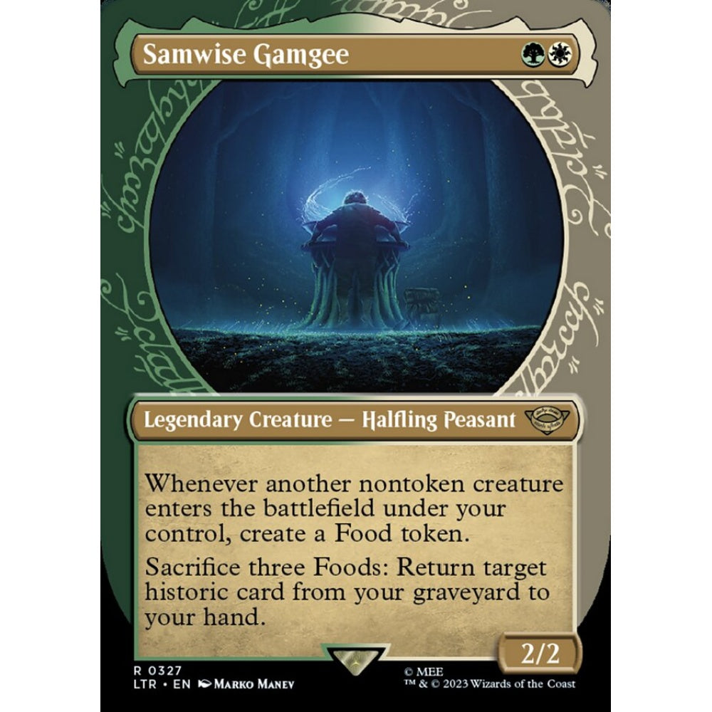 Samwise Gamgee, rare, 327, Magic the Gathering, The Lord of the Rings: Tales of Middle-earth