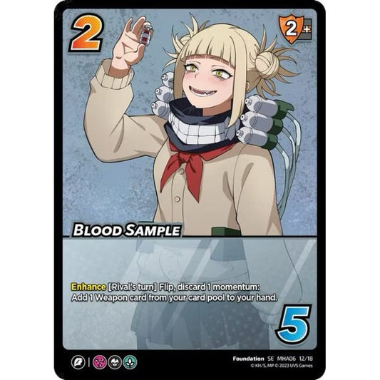 Blood Sample, 12/18, MHA06, Universus, MHA06 Jet Burn, nan