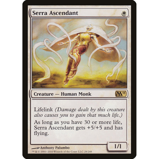 Serra Ascendant rare 28 Magic the Gathering Magic 2011