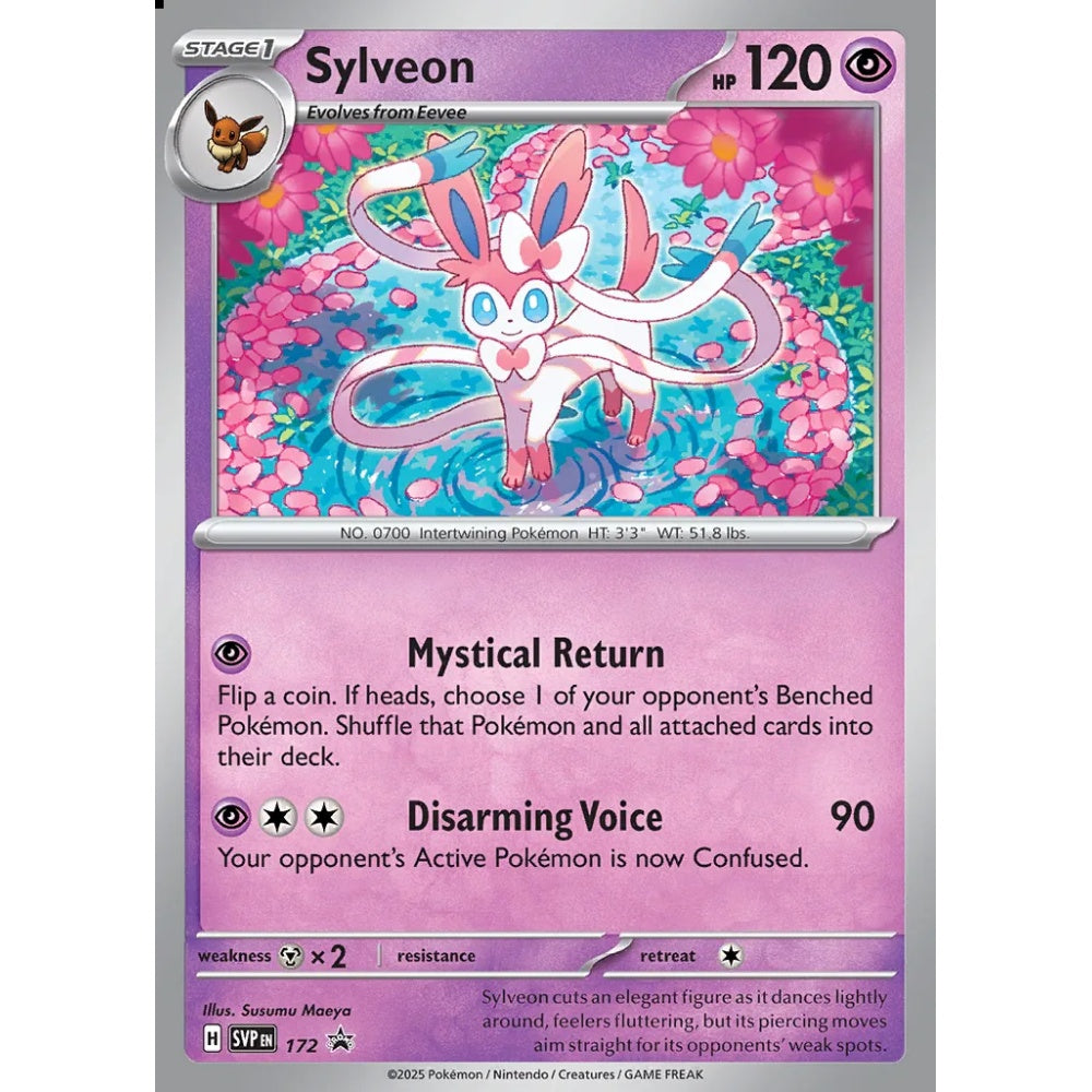 Sylveon Promo 172 Pokemon Card Game Scarlet & Violet Promos
