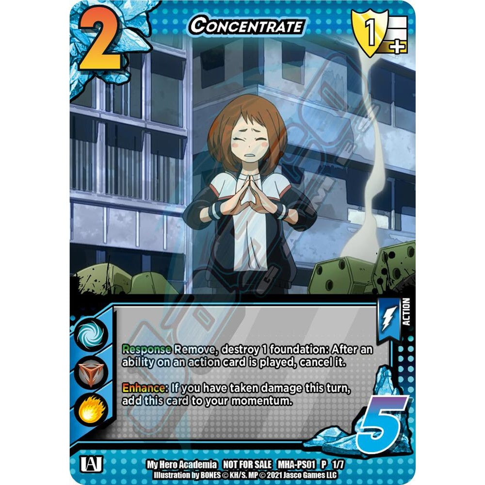 Concentrate, 1/7, MHA-PS01, Universus, MHA Promos, nan