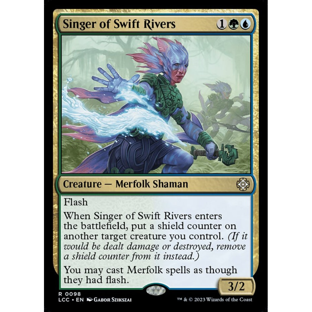 Singer of Swift Rivers rare 98 Magic the Gathering The Lost Caverns of Ixalan Commander
