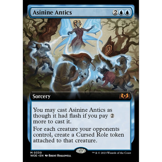 Asinine Antics, mythic, 330, Magic the Gathering, Wilds of Eldraine