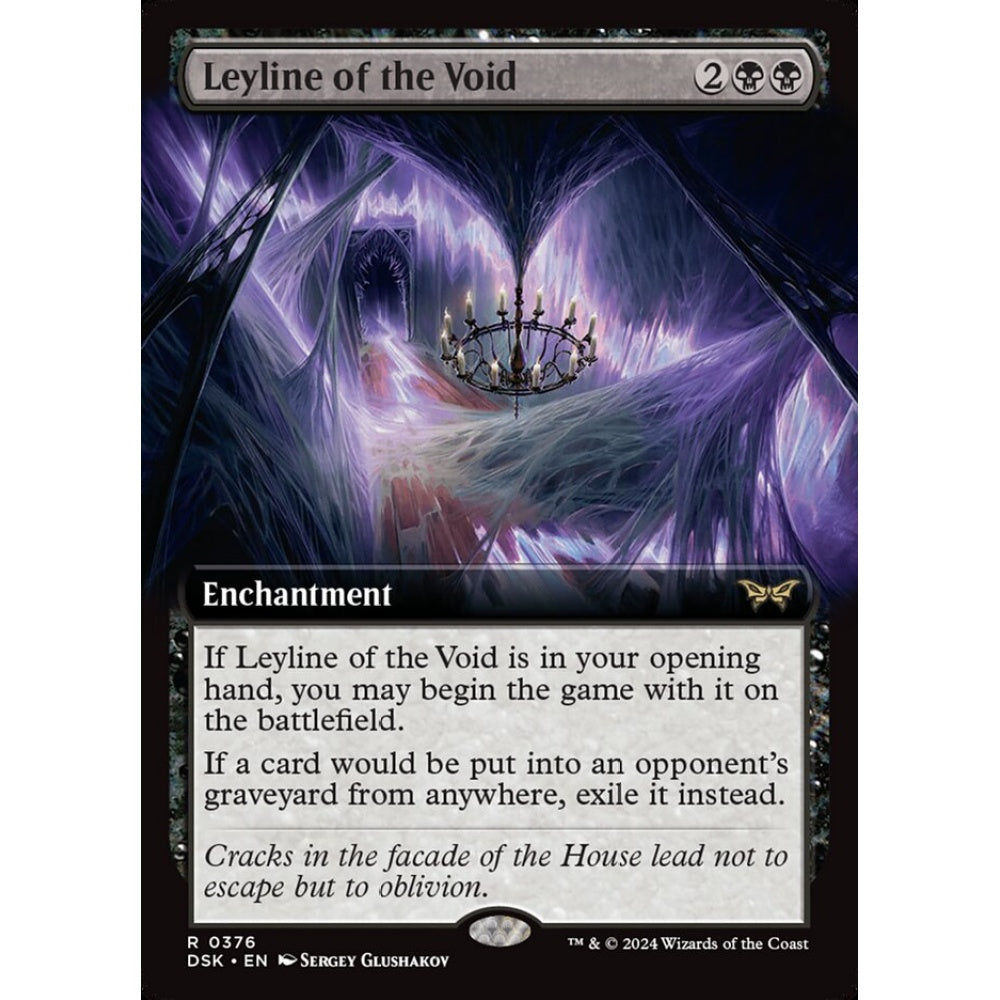 Leyline of the Void, 376, rare, Magic: The Gathering, Duskmourn: House of Horror