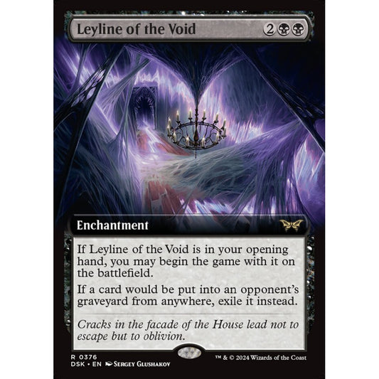 Leyline of the Void, 376, rare, Magic: The Gathering, Duskmourn: House of Horror