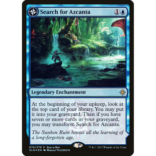 Search for Azcanta // Azcanta, the Sunken Ruin rare 74 Magic the Gathering XLN Treasure Chest