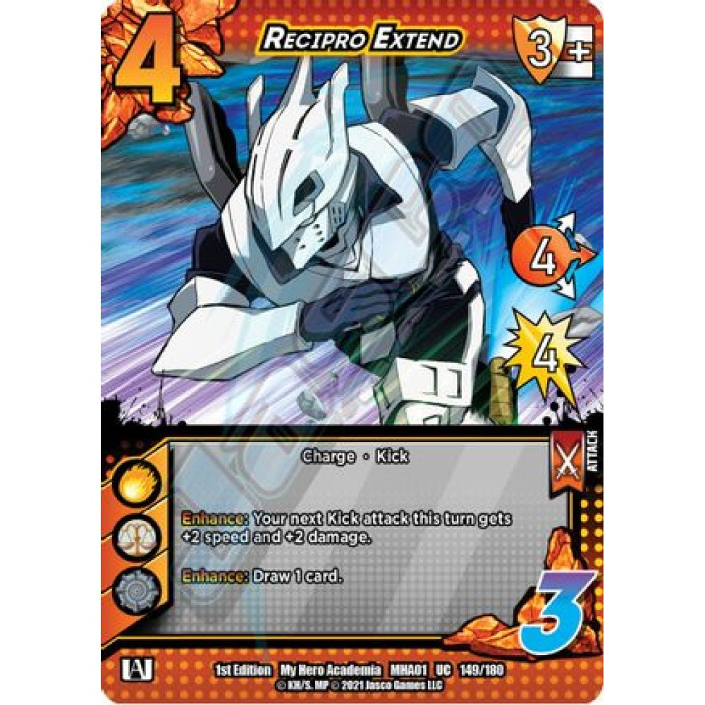 Recipro Extend, 149/180, UC, UniVersus, MHA01 My Hero Academia