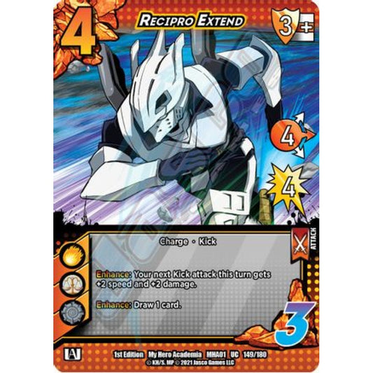 Recipro Extend, 149/180, UC, UniVersus, MHA01 My Hero Academia