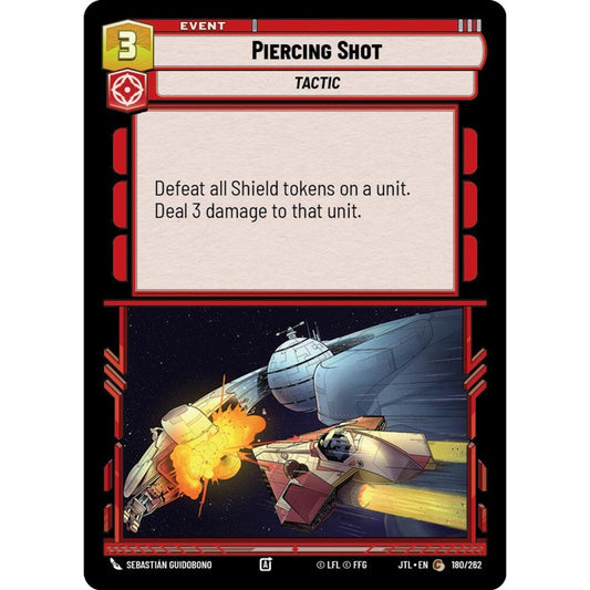 Piercing Shot, C, JTL 180), Star Wars Unlimited