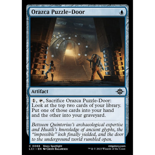 Orazca Puzzle-Door common 68 Magic the Gathering The Lost Caverns of Ixalan