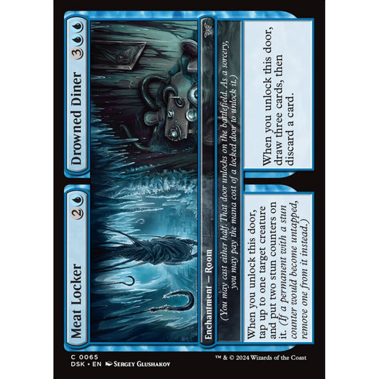 Meat Locker // Drowned Diner, 65, common, Magic: The Gathering, Duskmourn: House of Horror