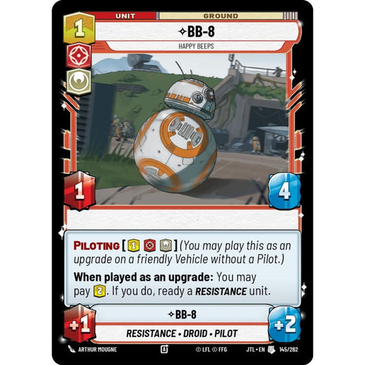 BB-8, U, JTL 145), Star Wars Unlimited