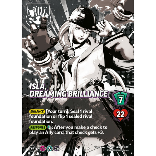 Isla, Dreaming Brilliance 23/22 KF02 Universus The King of Fighters XV: Challenger Series: Team Rival Character CH-ALT