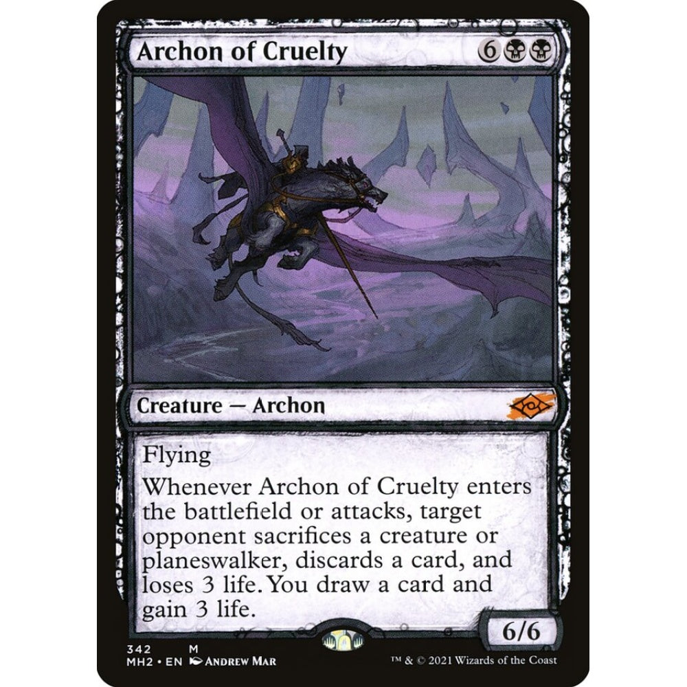 Archon of Cruelty mythic 342 Magic the Gathering Modern Horizons 2