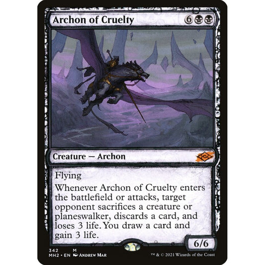 Archon of Cruelty mythic 342 Magic the Gathering Modern Horizons 2