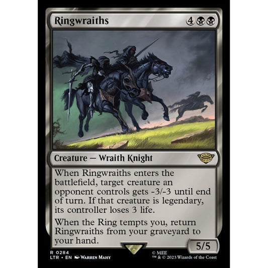 Ringwraiths, rare, 284, Magic the Gathering, The Lord of the Rings: Tales of Middle-earth