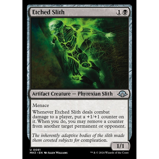 Etched Slith, 91, uncommon, Magic: The Gathering, Modern Horizons 3