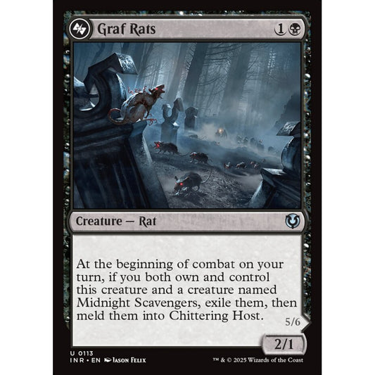 Graf Rats, 113, uncommon, Magic: The Gathering, Innistrad Remastered