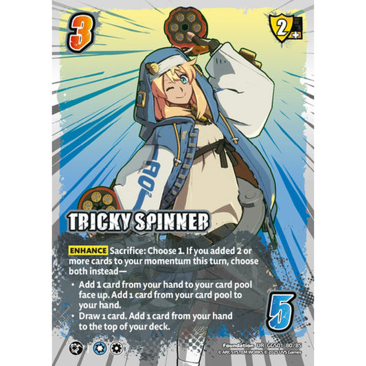 Tricky Spinner 80/85 Universus Card Game Guilty Gear -Strive- UR Foil