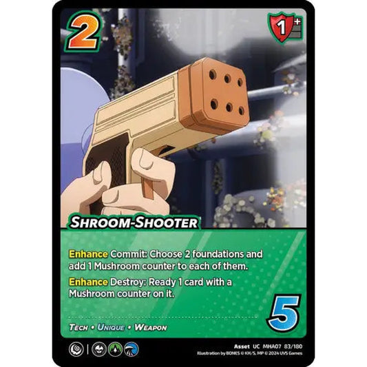 Shroom-Shooter, 83/180, UC, UniVersus, MHA07 Girl Power