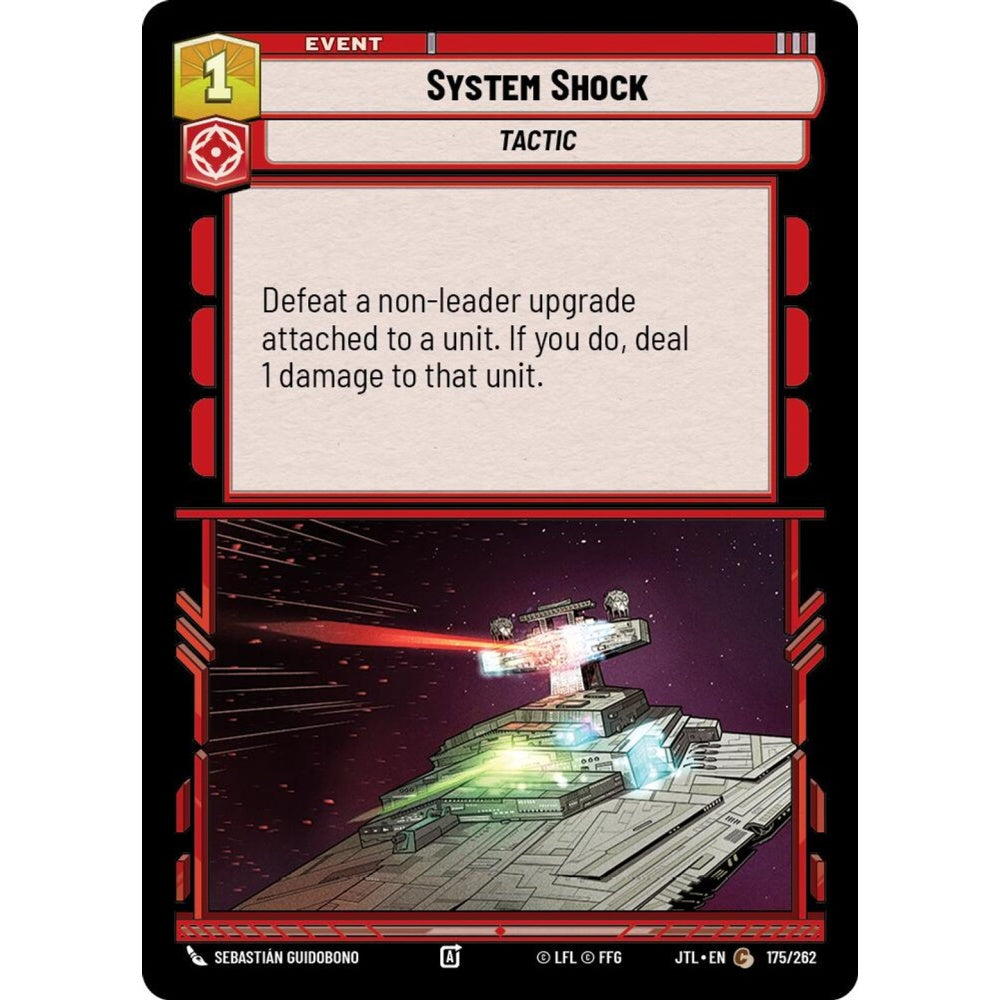 System Shock, C, JTL 175), Star Wars Unlimited